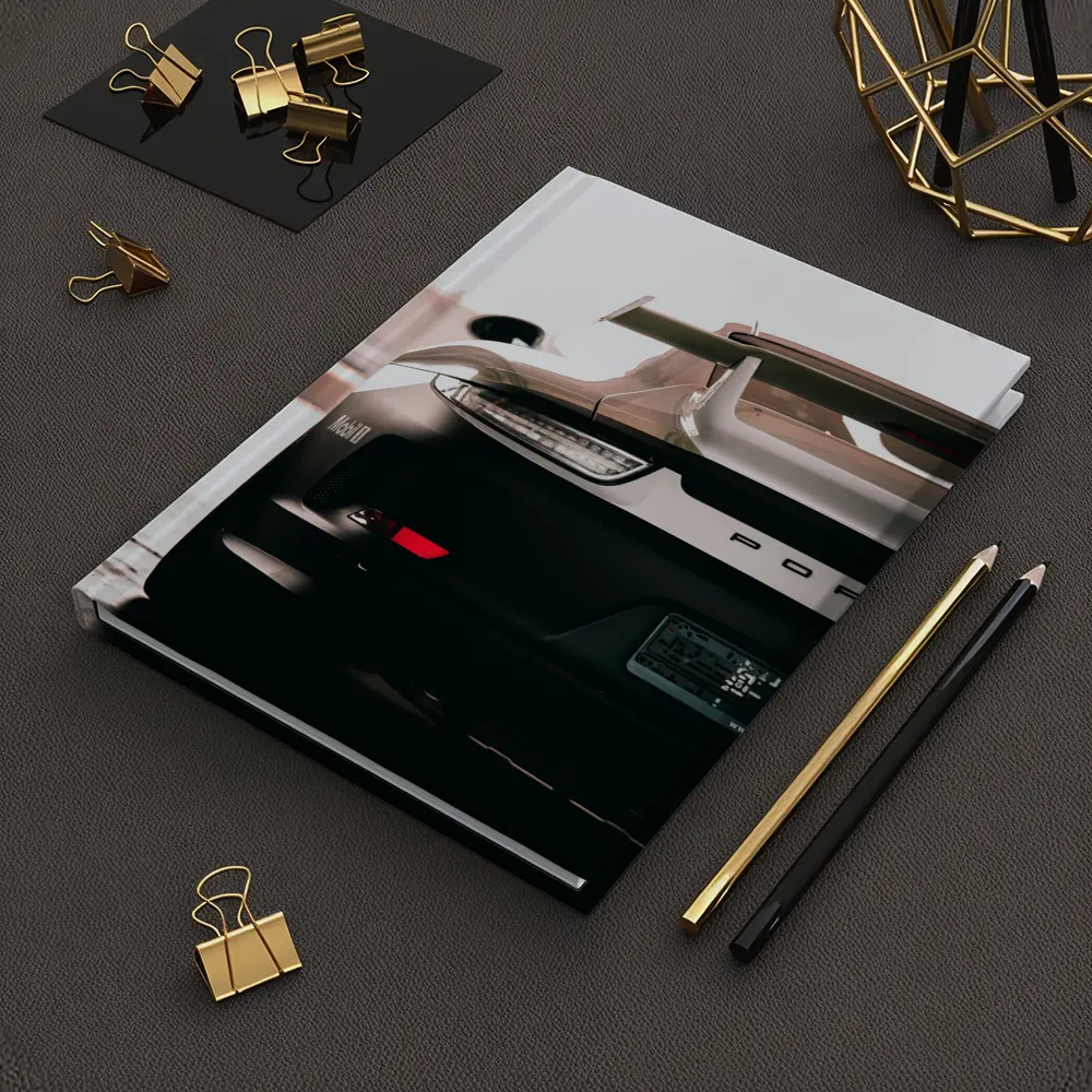 Porsche 911 Rear View Dark Garage – Notebooks