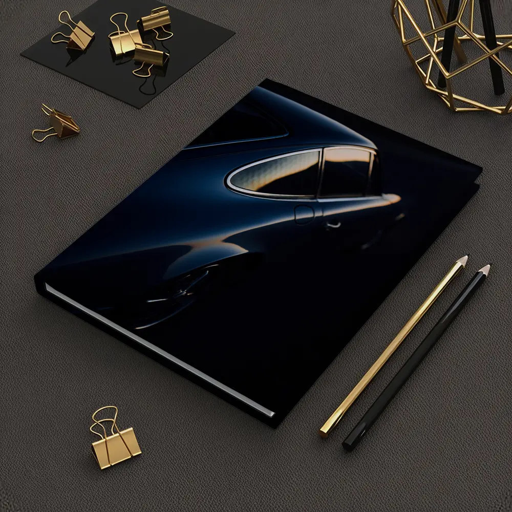 Porsche 911 Dark Moody Golden Hour – Notebooks
