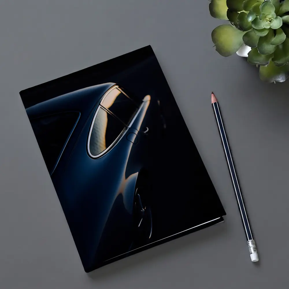 Porsche 911 Dark Moody Golden Hour – Notebooks