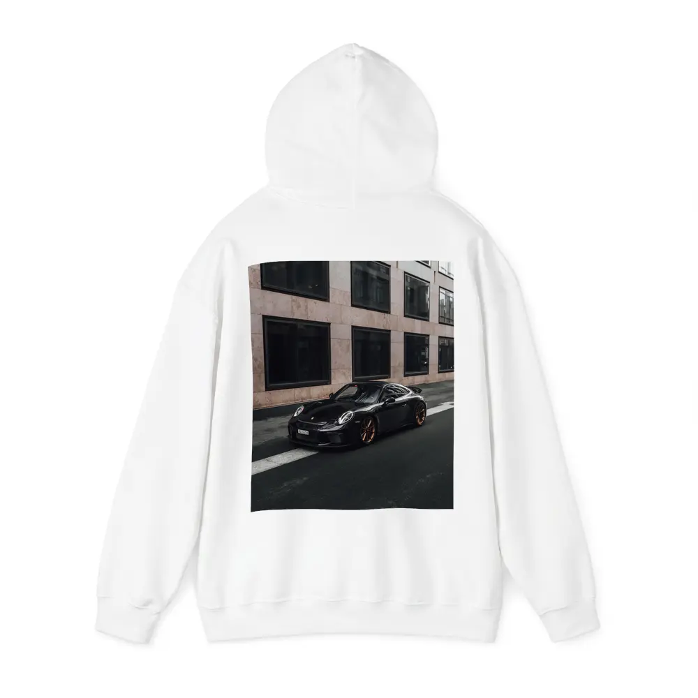 Black Porsche 911 GT3 City Street – Hoodies