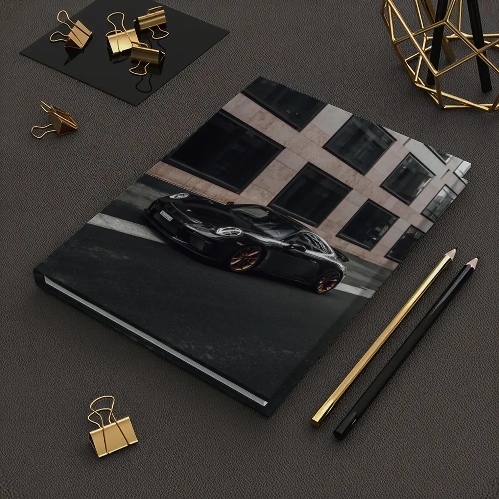 Black Porsche 911 GT3 City Street – Notebooks