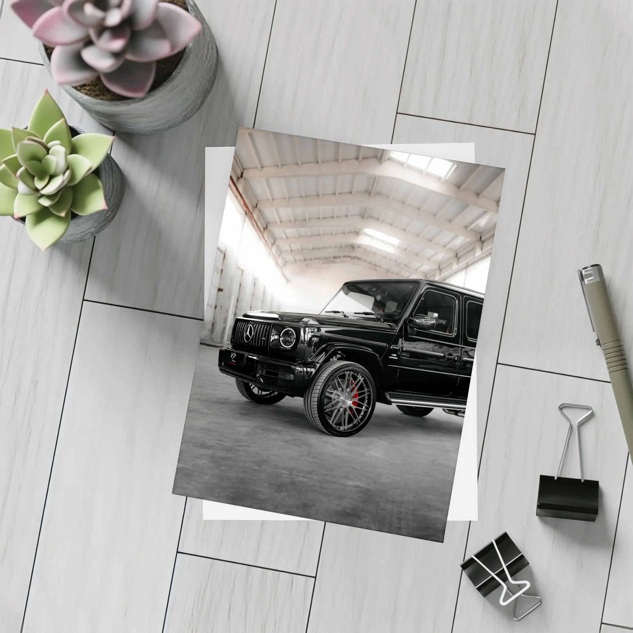 Mercedes G Class AMG Black Warehouse – Postcards