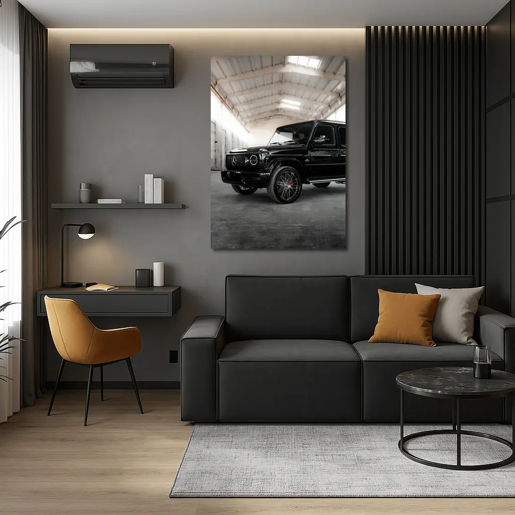 Mercedes G-Class AMG Black Warehouse – Wall Art