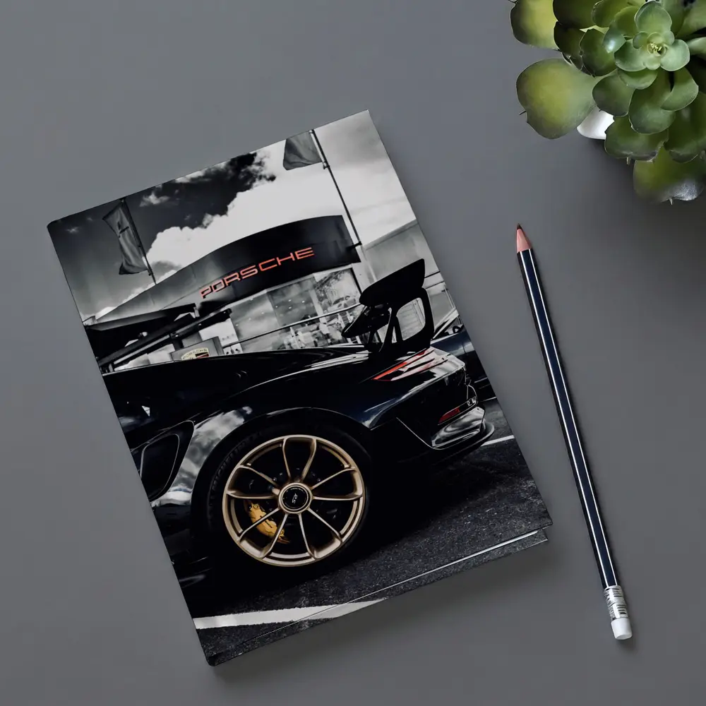 Porsche GT2 RS Black Gold Wheels Dealership – Notebooks
