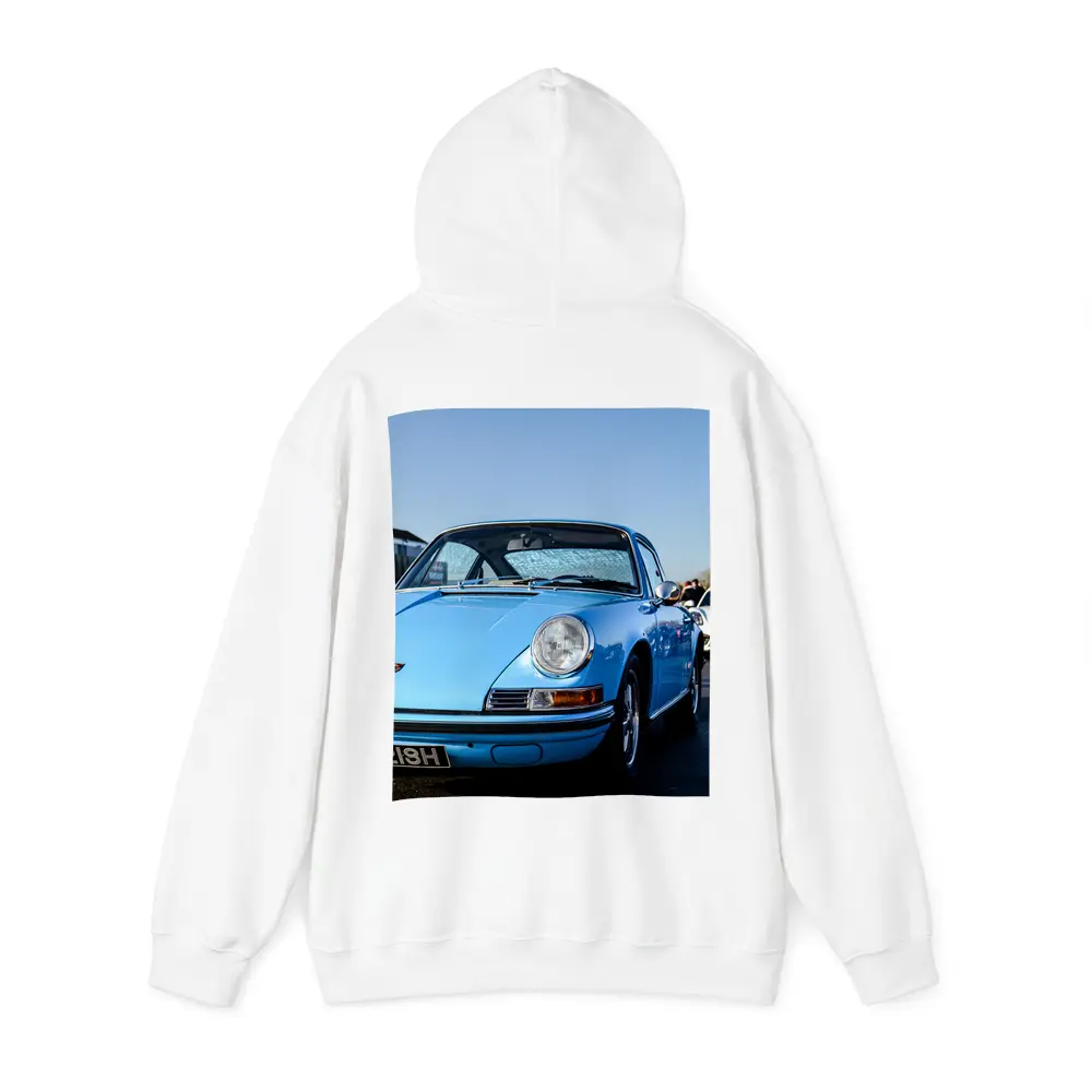 Classic Porsche 911 Blue Sunny Day – Hoodies