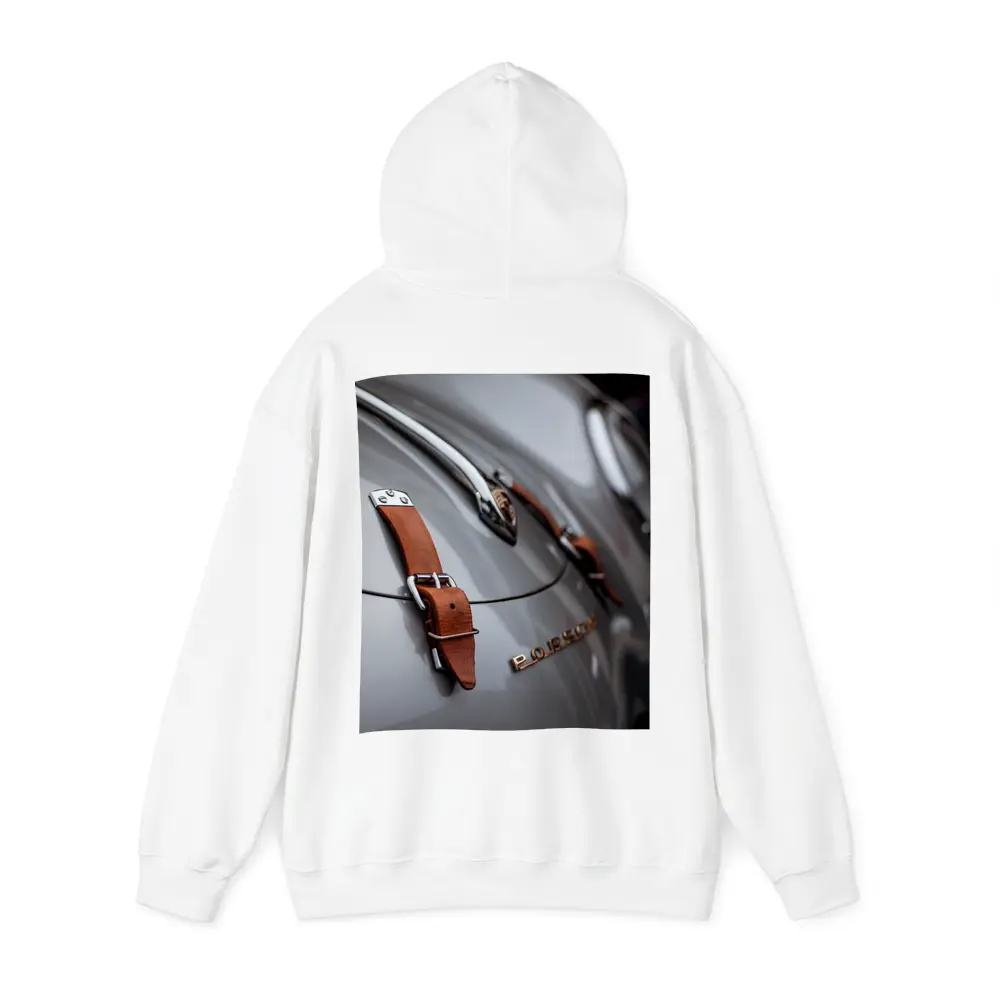 Classic Porsche Hood Strap Detail Gray – Hoodies