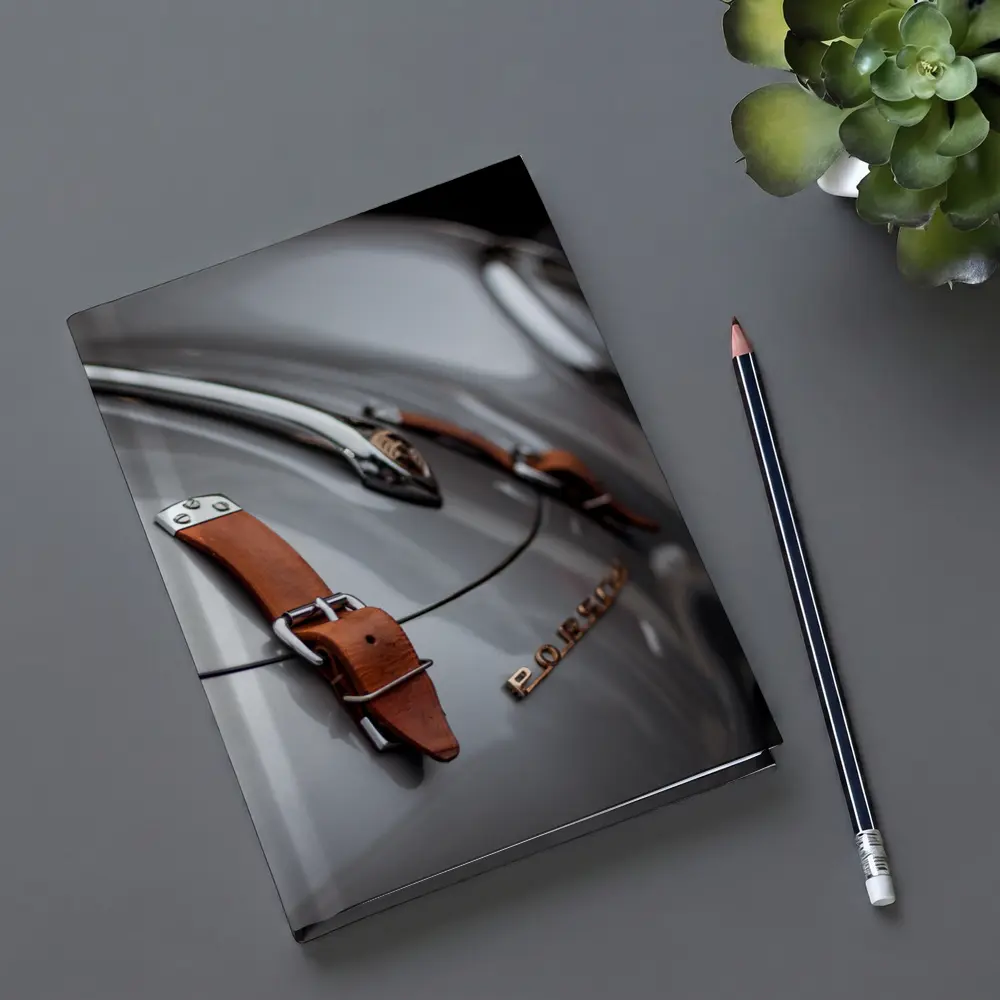 Classic Porsche Hood Strap Detail Gray – Notebooks
