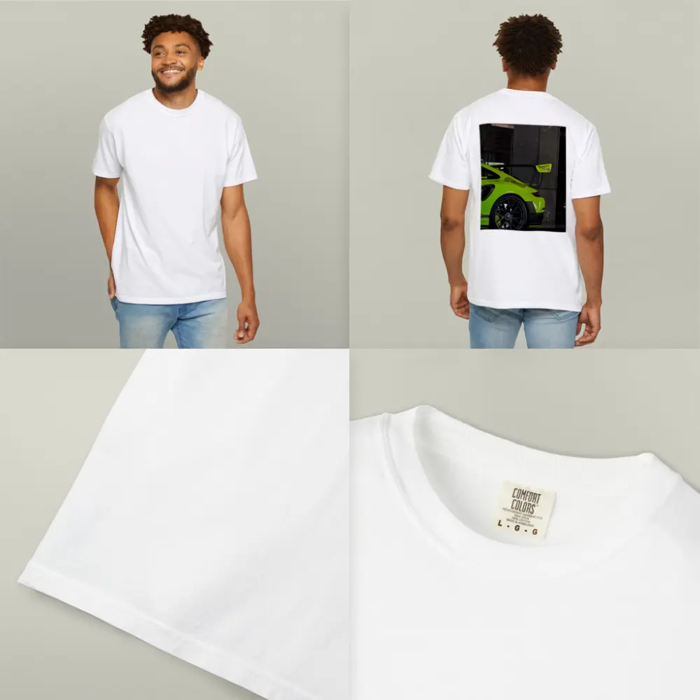 Porsche GT RS Weissach Package Acid Green – T-Shirts