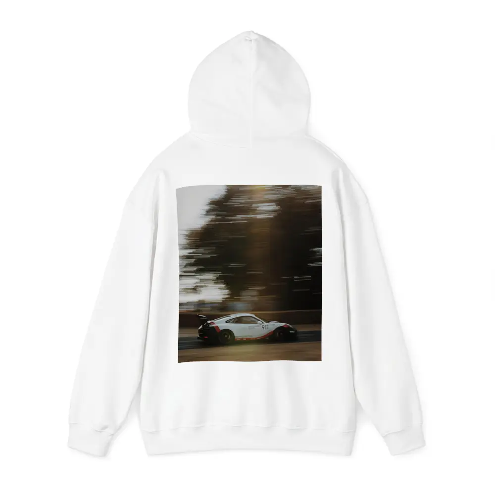 Porsche 911 GT3 Racing Motion Blur – Hoodies