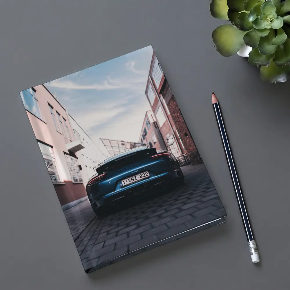 Porsche GT3 Rear View Urban Alley – Notebooks