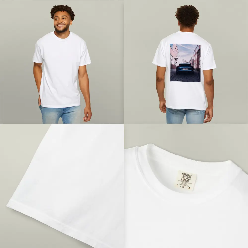 Porsche GT3 Rear View Urban Alley – T-Shirts