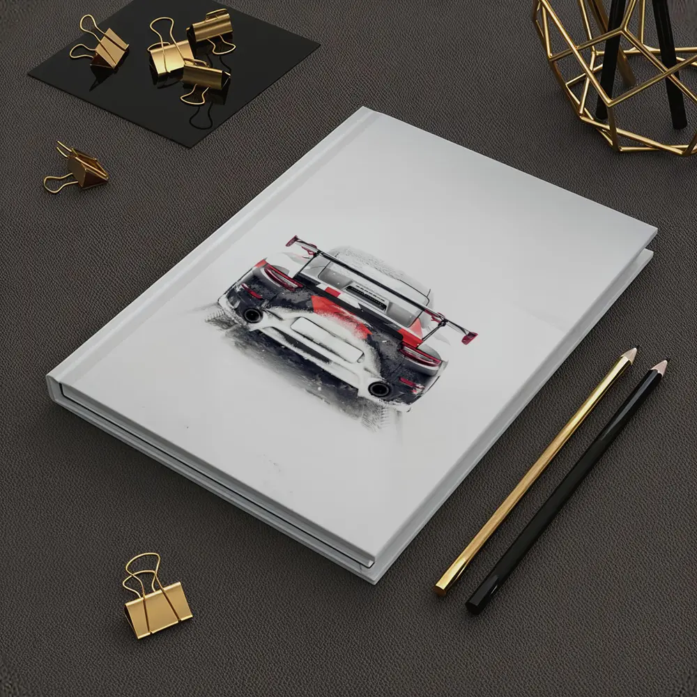 Porsche 911 GT2 RS Snow Winter Rear – Notebooks