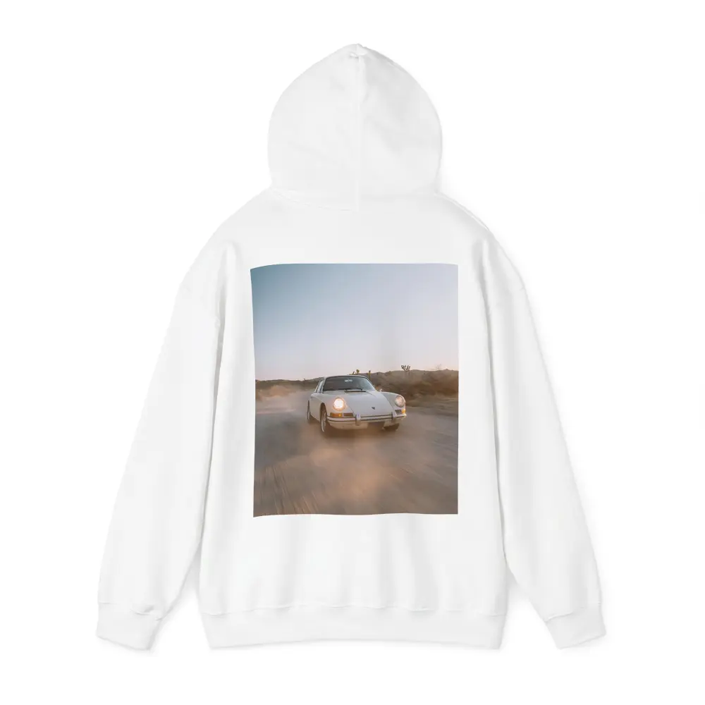 Porsche 911 Classic White Desert Dust Drive – Hoodies