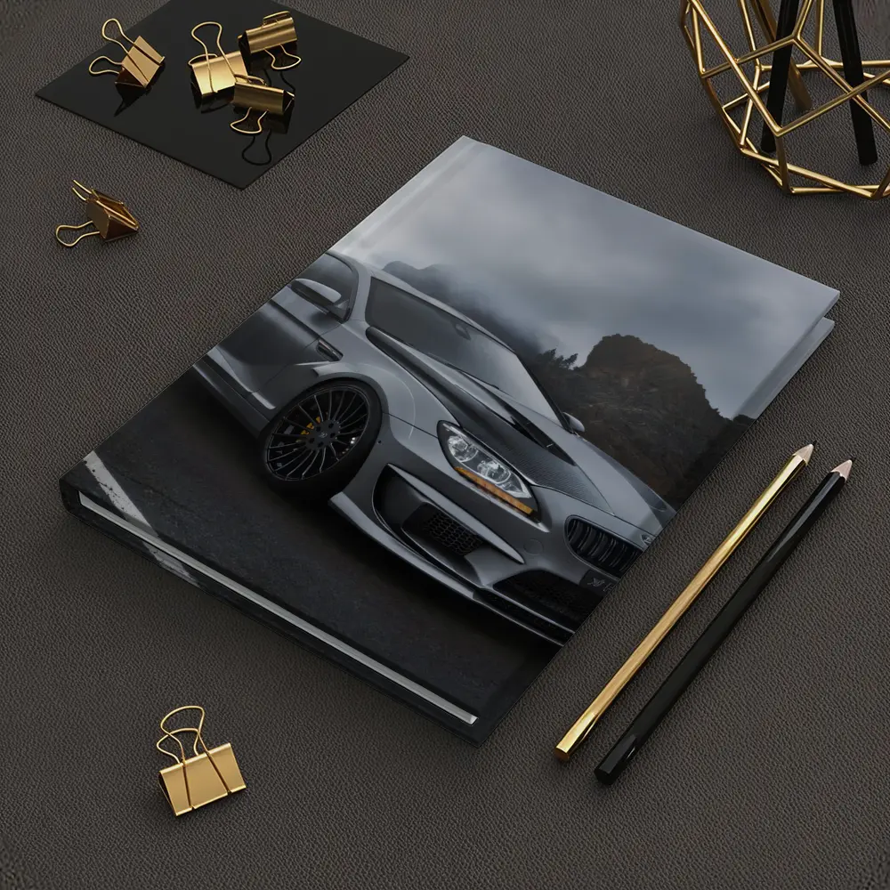 BMW M6 Gray Coupe Mountain Road – Notebooks