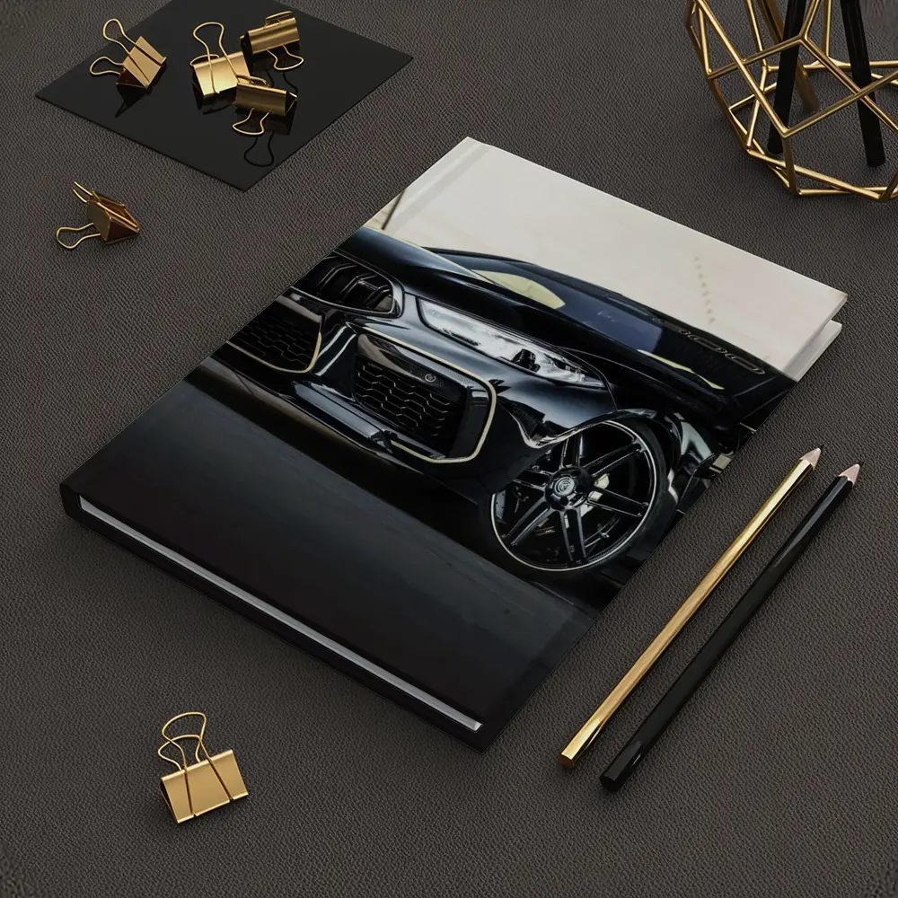 BMW M8 Manhart Black Coupe Urban Setting – Notebooks