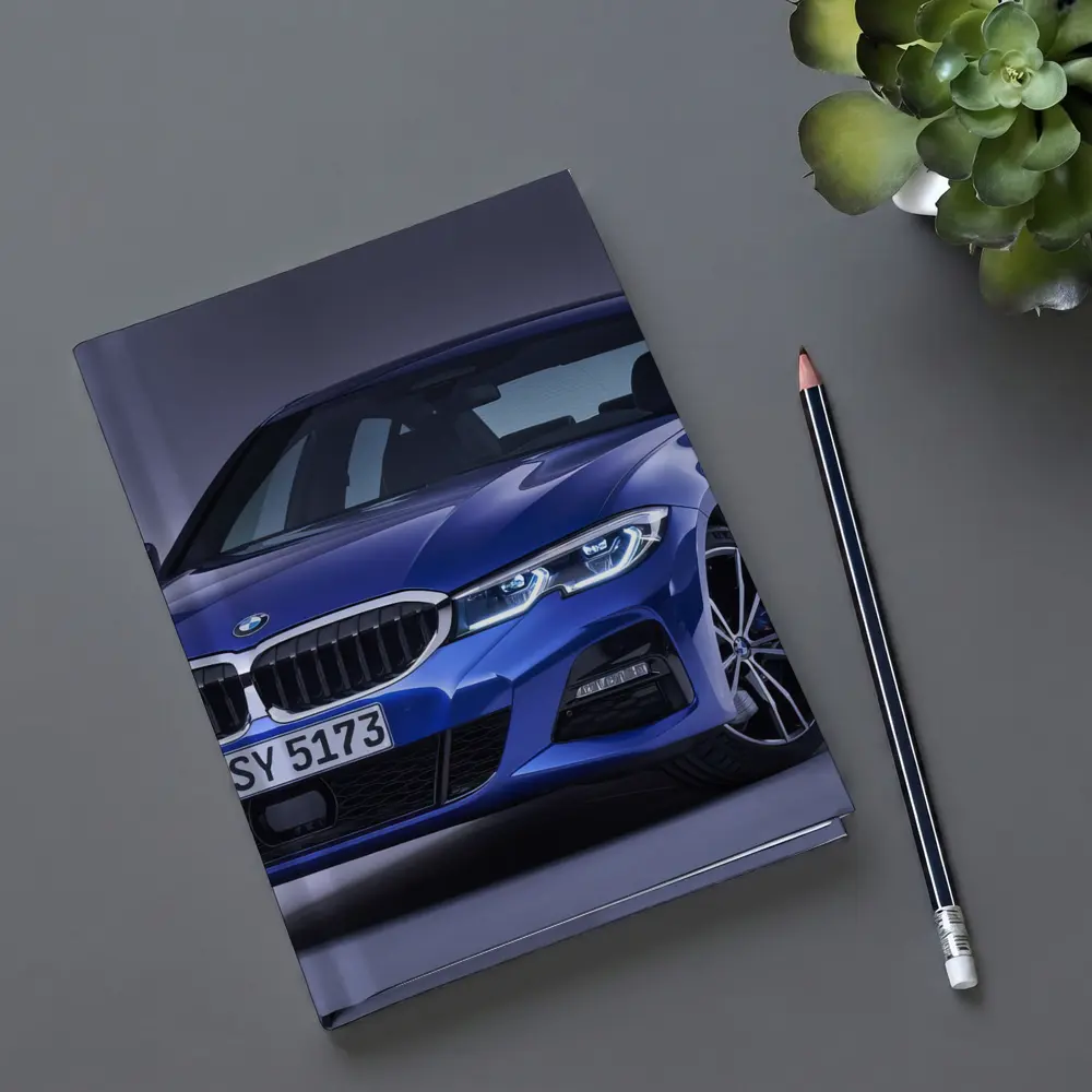 BMW 3 Series G20 Blue Studio Shot – Notebooks