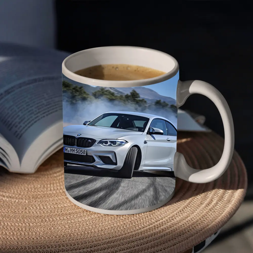 BMW M2 Drifting on Track Smoke – Mugs