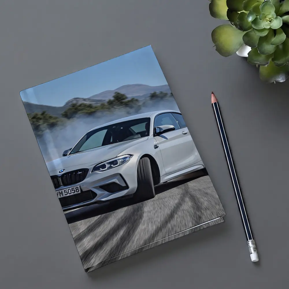 BMW M2 Drifting on Track Smoke – Notebooks
