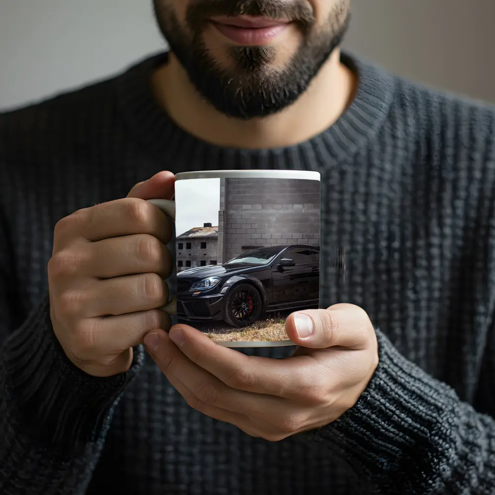 Mercedes C63 AMG Black Series Urban Setting – Mugs