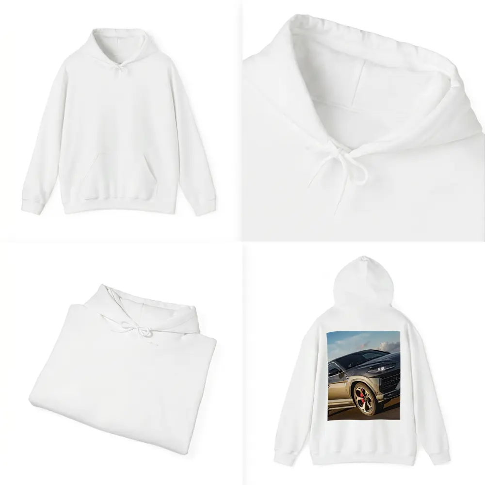 Lamborghini Urus Dark SUV Coastal Road – Hoodies