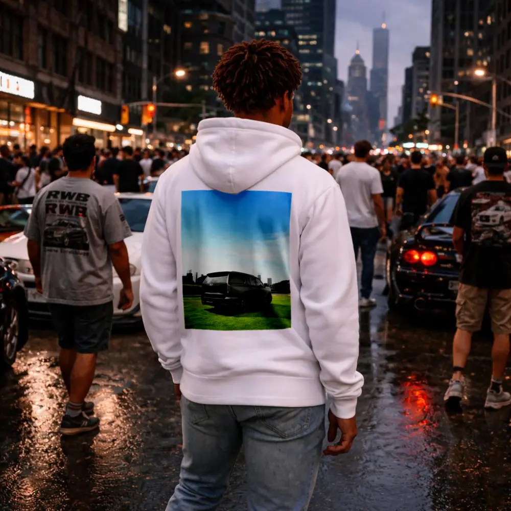 Cadillac Escalade V Matte Black City Park – Hoodies