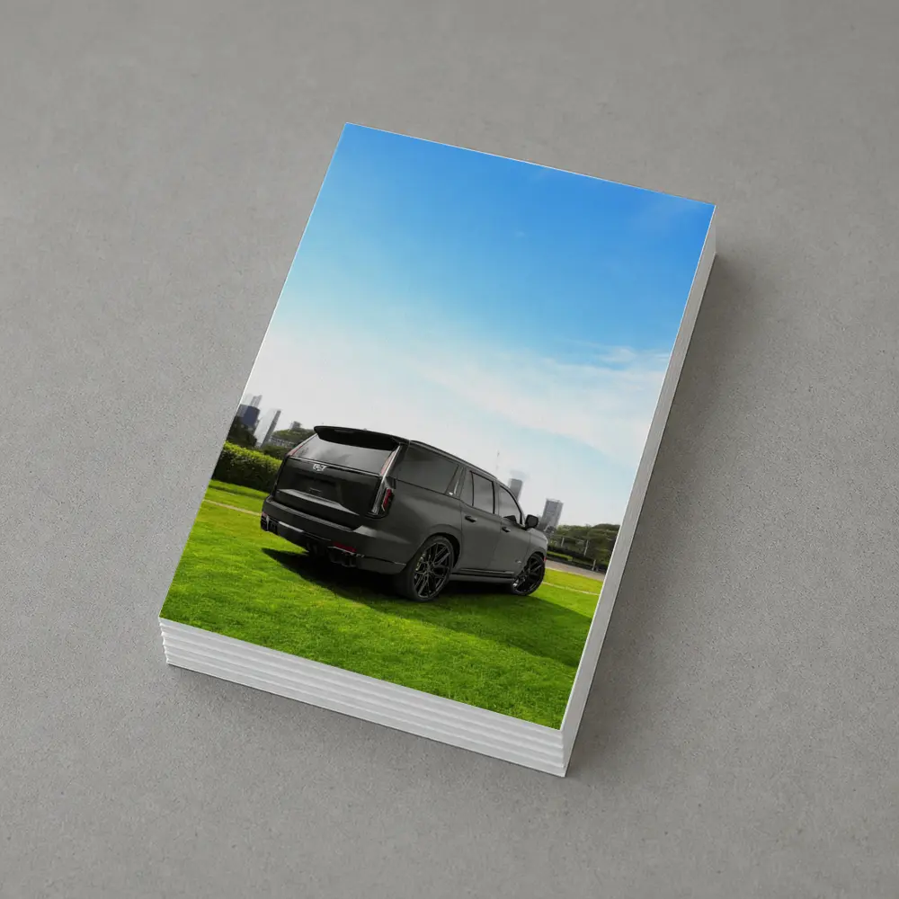 Cadillac Escalade V Matte Black City Park – Postcards