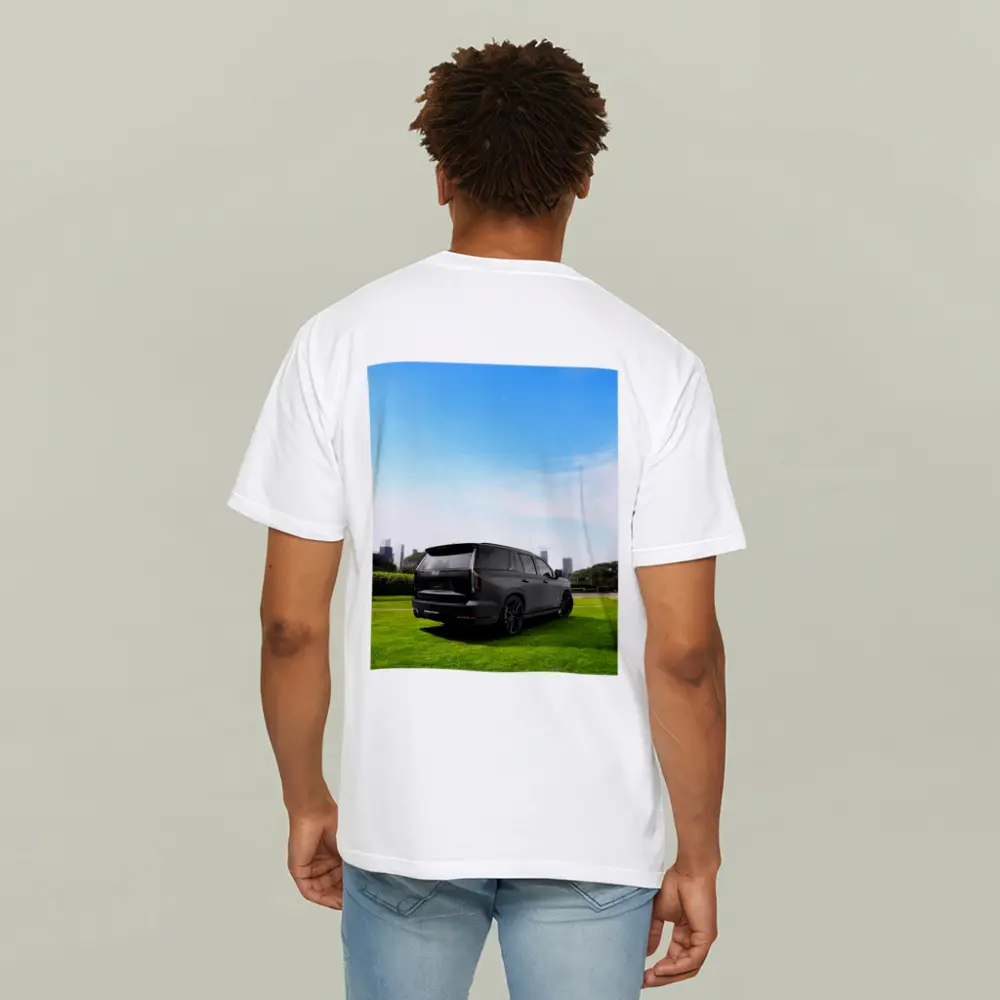 Cadillac Escalade V Matte Black City Park – T-Shirts