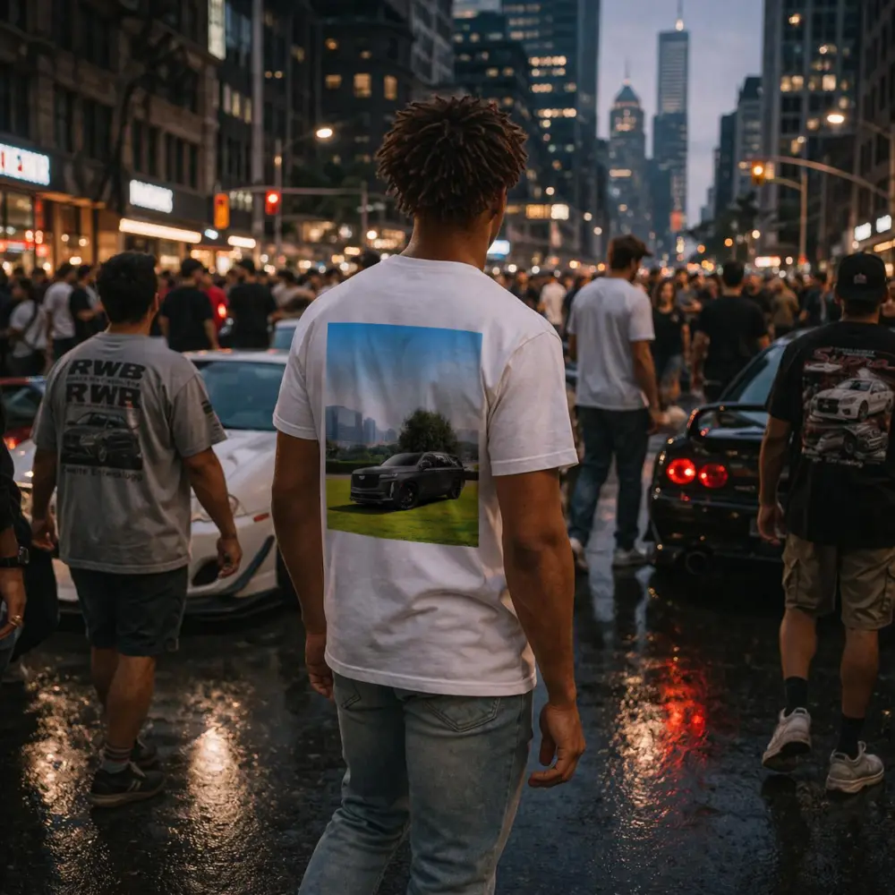 Cadillac Escalade V Black City Park – T-Shirts