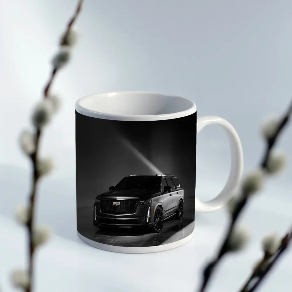 Cadillac Escalade V Matte Black Studio Shot – Mugs
