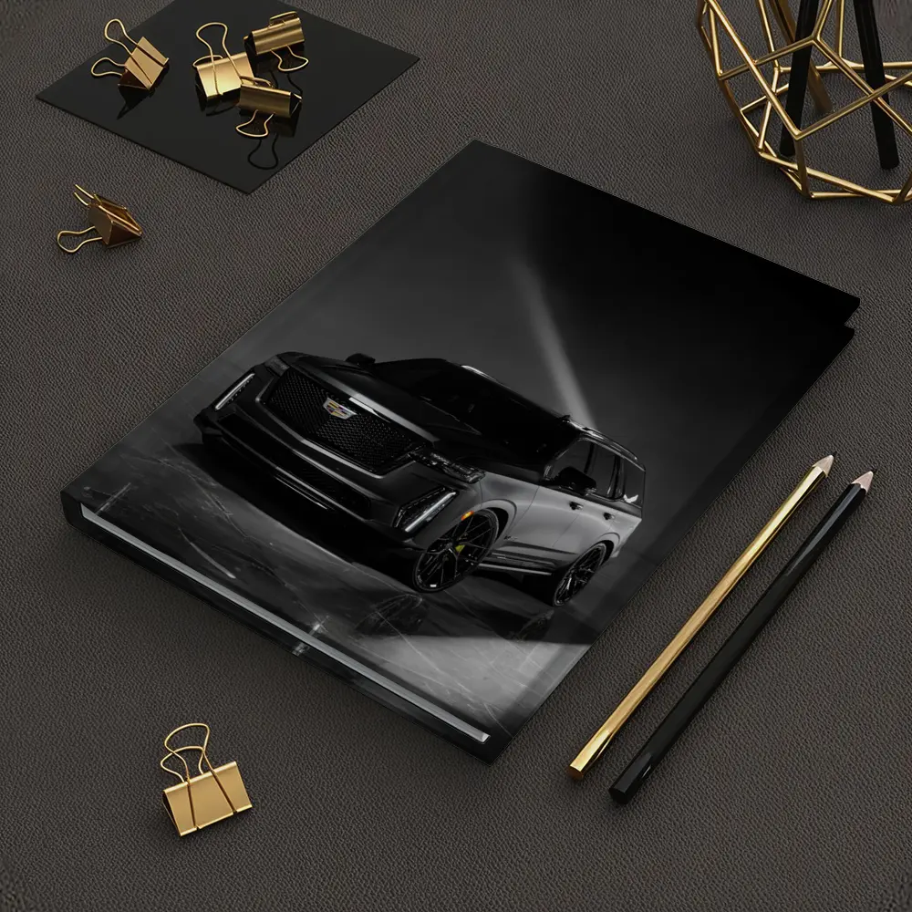 Cadillac Escalade V Matte Black Studio Shot – Notebooks