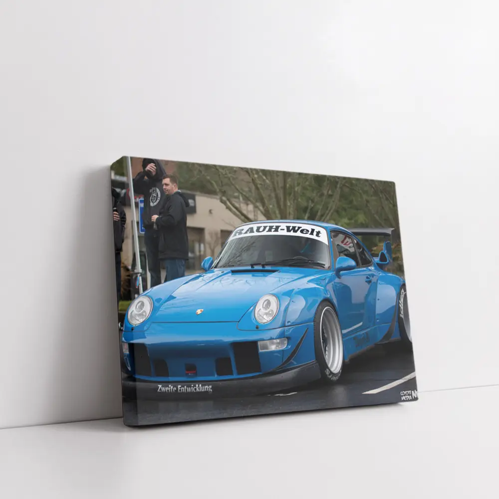 RWB Rauh-Welt Porsche 911 Blue Street – Wall Art