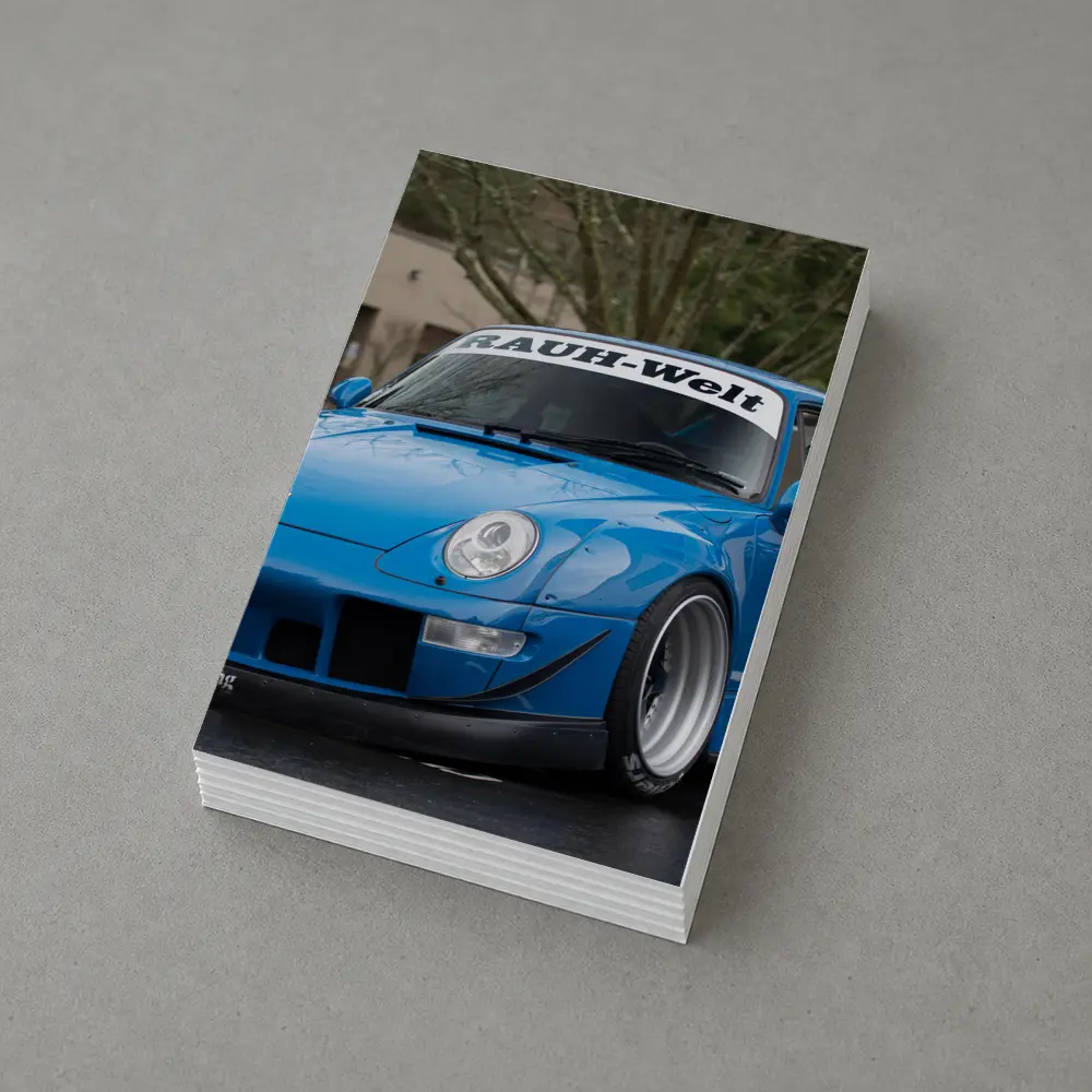 RWB Rauh-Welt Porsche 911 Blue Street – Postcards