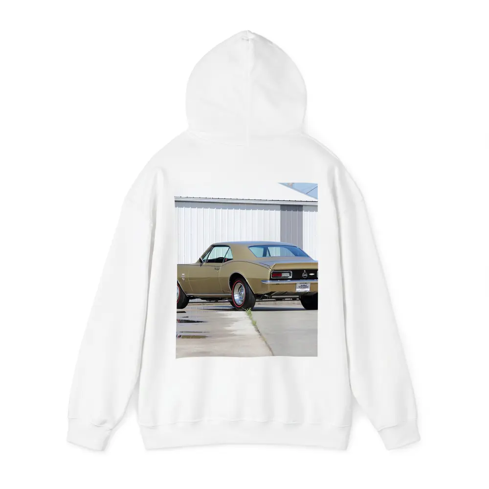 1967 Chevrolet Camaro Yenko Gold Parking Lot – Hoodies