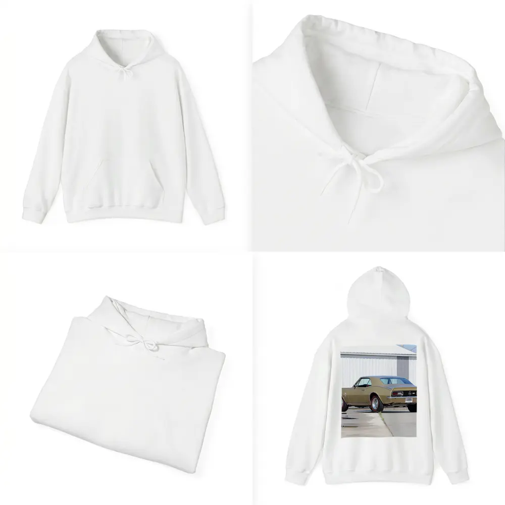 1967 Chevrolet Camaro Yenko Gold Parking Lot – Hoodies