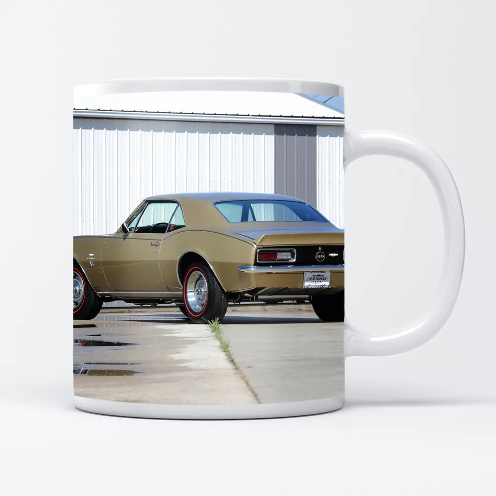 1967 Chevrolet Camaro Yenko Gold Parking Lot – Mugs