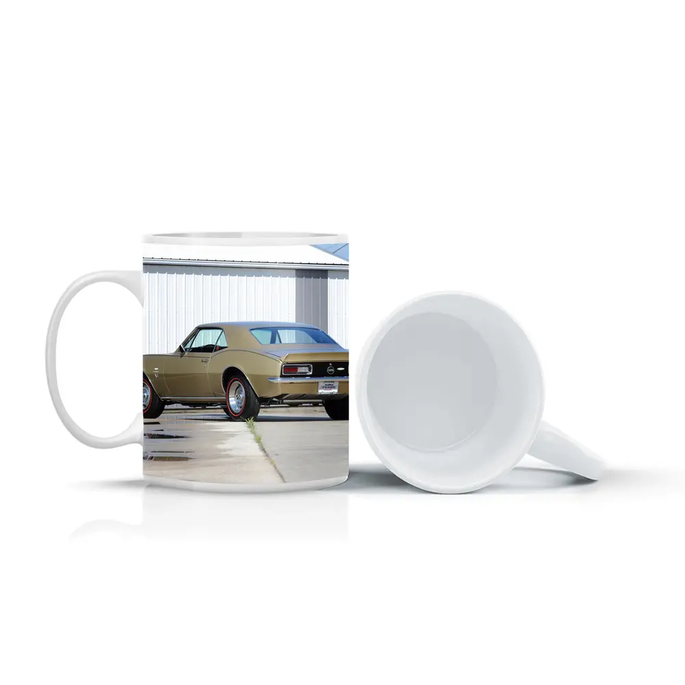 1967 Chevrolet Camaro Yenko Gold Parking Lot – Mugs