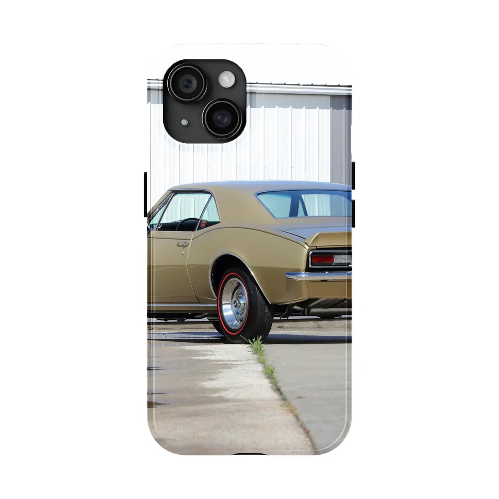 1967 Chevrolet Camaro Yenko Gold Parking Lot – Cases