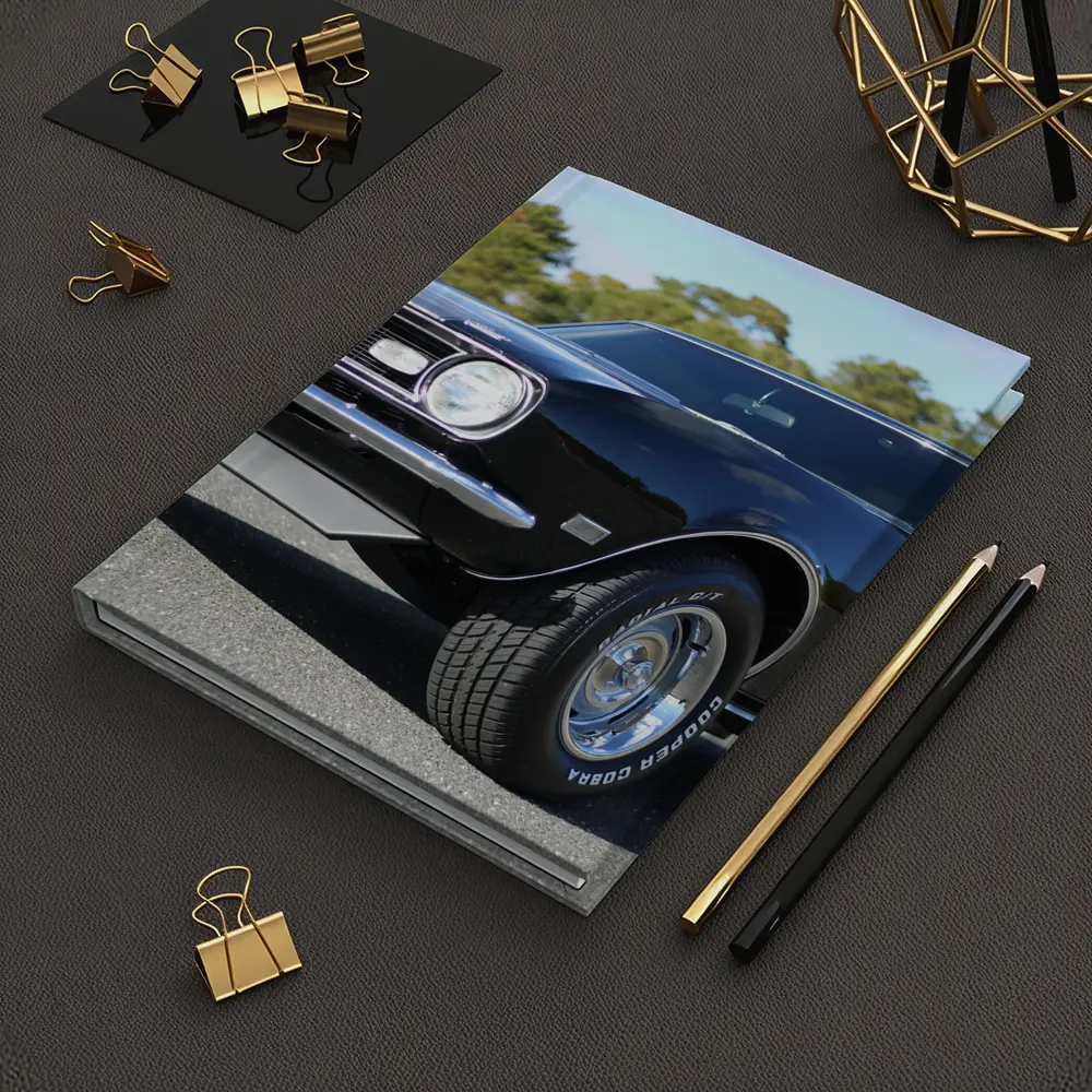 1968 Chevrolet Camaro SS Black Classic – Notebooks