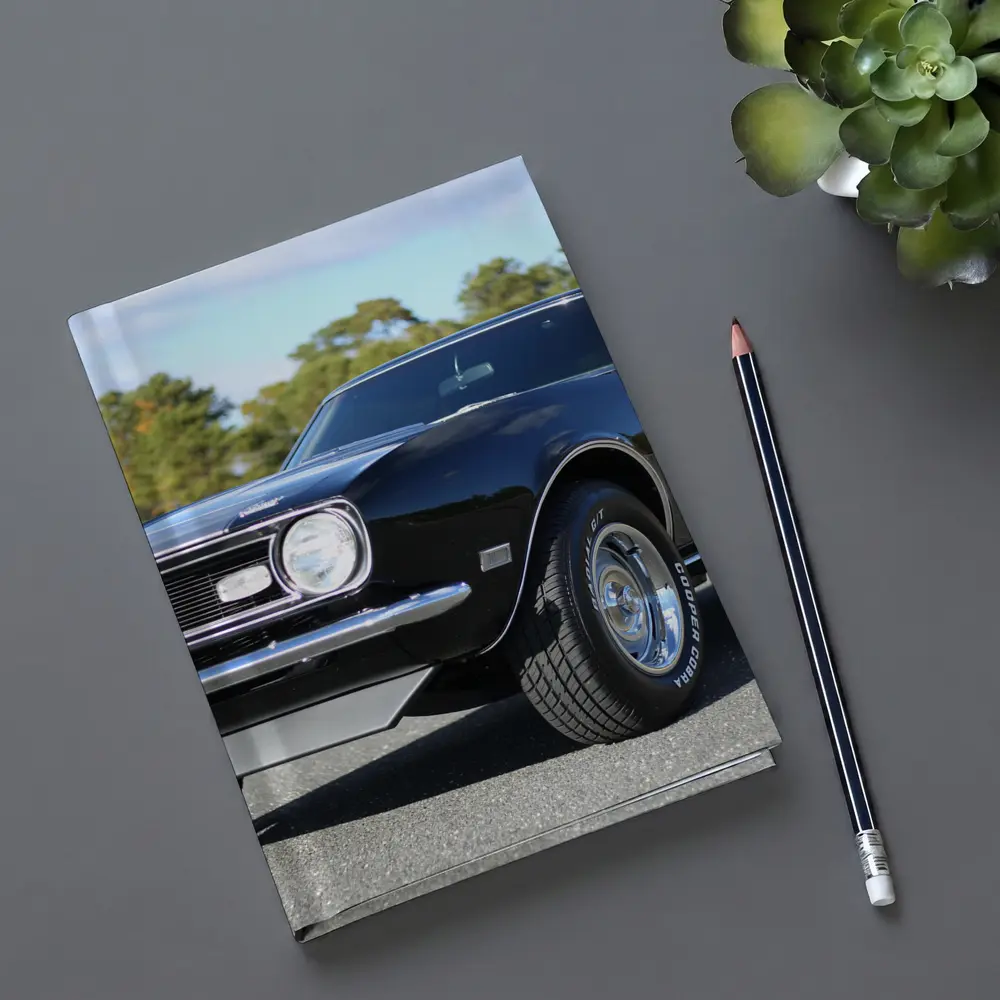 1968 Chevrolet Camaro SS Black Classic – Notebooks