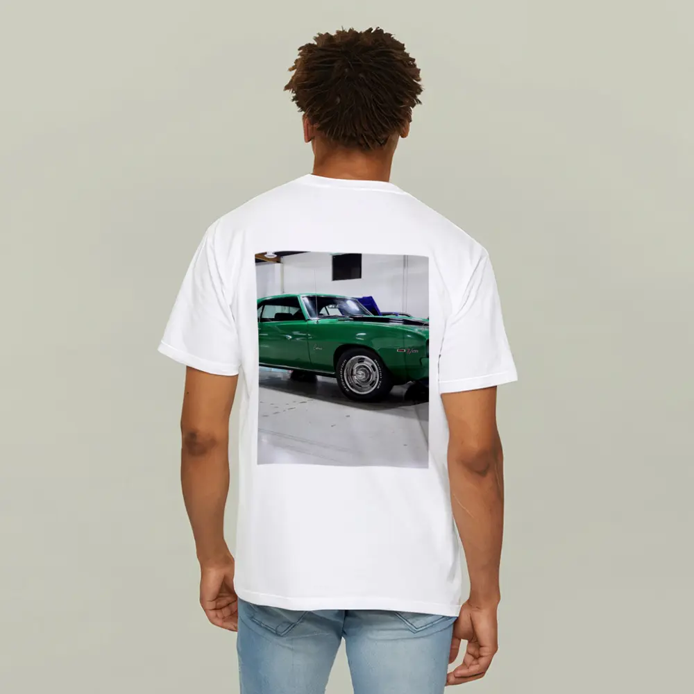 1969 Chevrolet Camaro Green Classic Showroom – T-Shirts