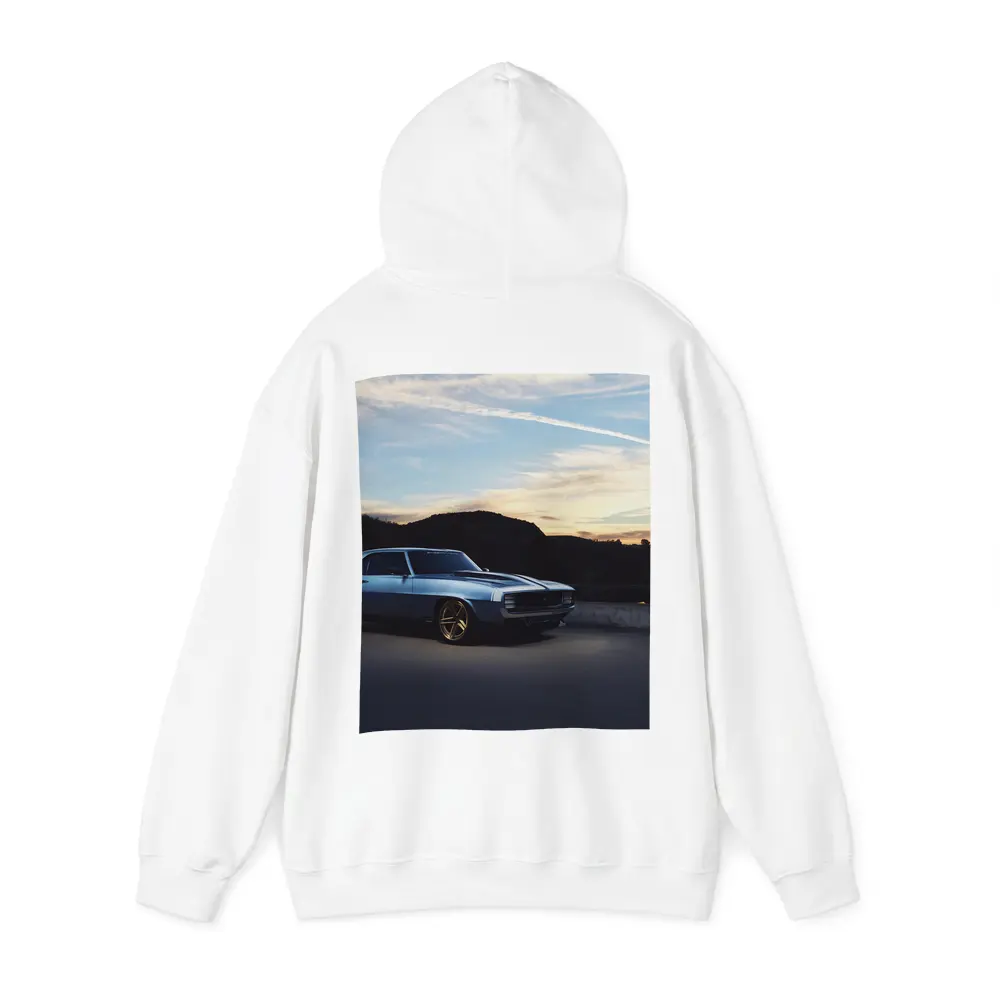 1969 Chevrolet Camaro Blue Sunset Hills – Hoodies