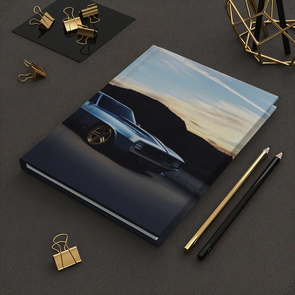 1969 Chevrolet Camaro Blue Sunset Hills – Notebooks