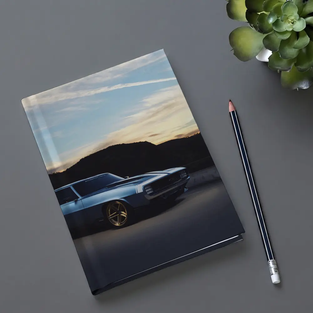 1969 Chevrolet Camaro Blue Sunset Hills – Notebooks