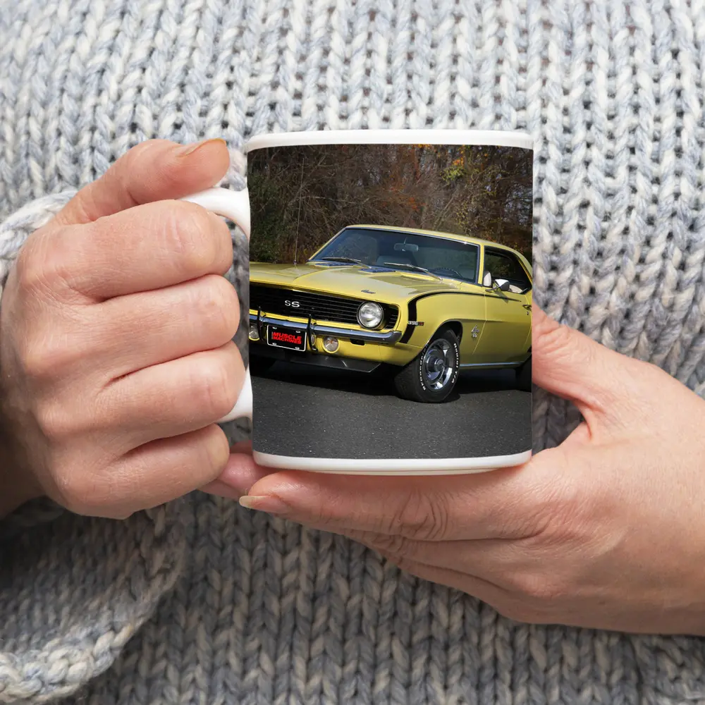 1969 Chevrolet Camaro SS Yellow Classic Muscle – Mugs
