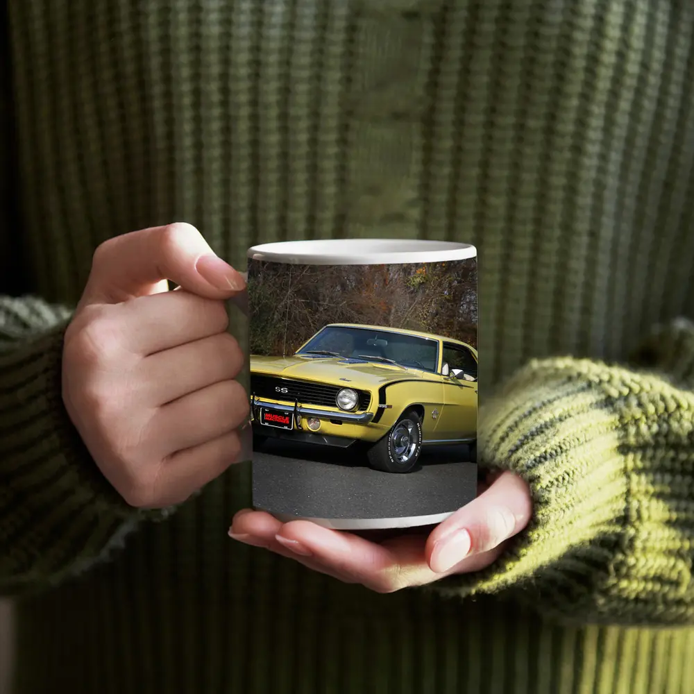 1969 Chevrolet Camaro SS Yellow Classic Muscle – Mugs
