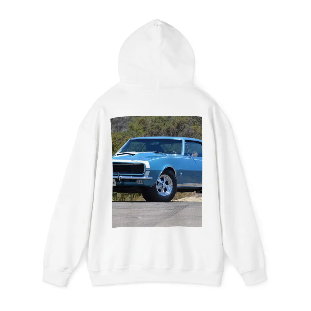 1967 Chevrolet Camaro SS Blue Classic – Hoodies