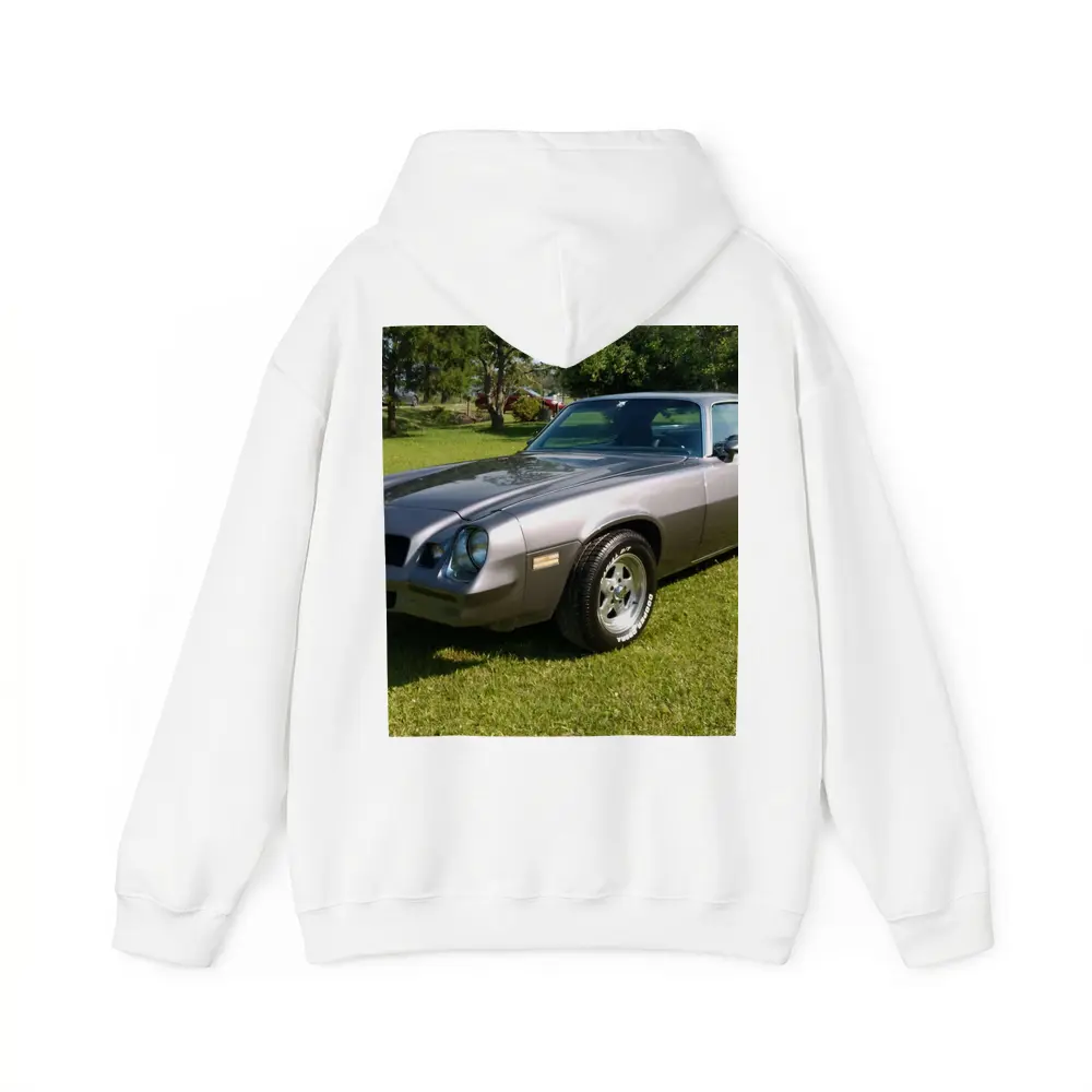 1981 Chevrolet Camaro Silver Muscle Car – Hoodies