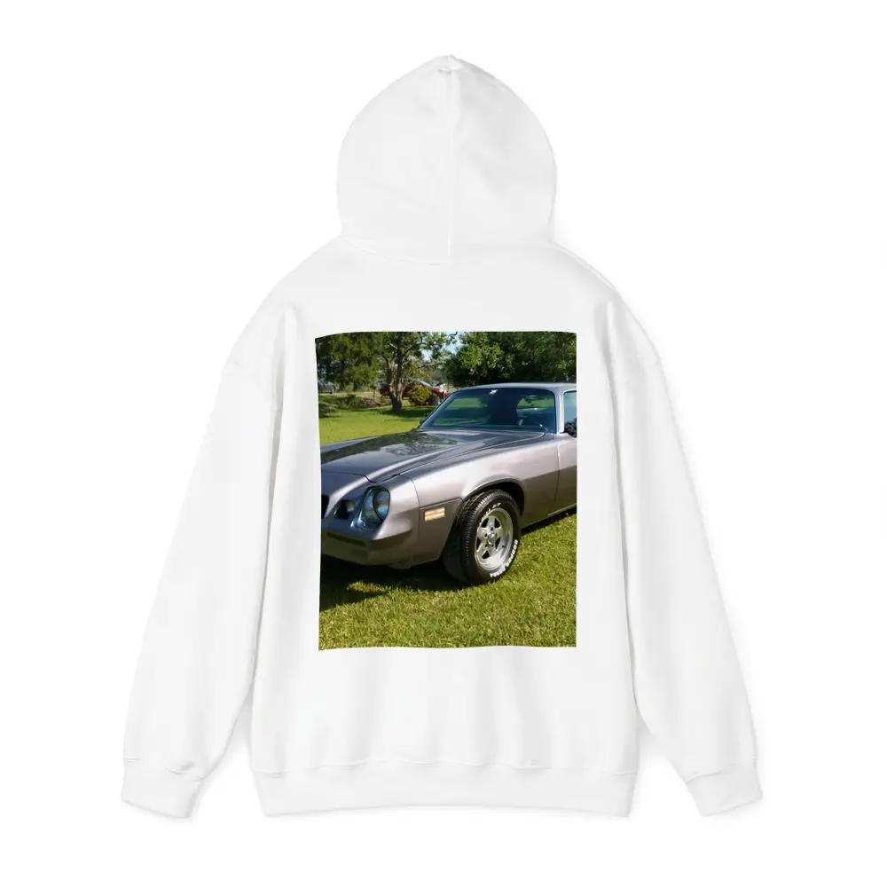 1981 Chevrolet Camaro Silver Muscle Car – Hoodies