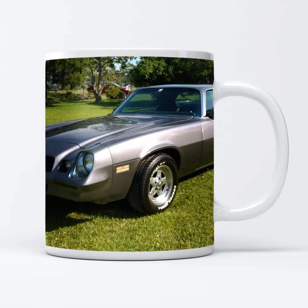 1981 Chevrolet Camaro Silver Muscle Car – Mugs