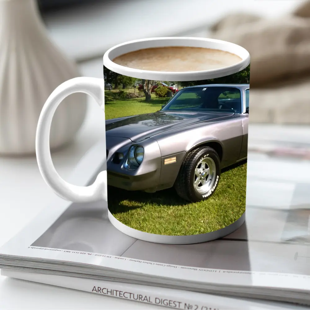 1981 Chevrolet Camaro Silver Muscle Car – Mugs